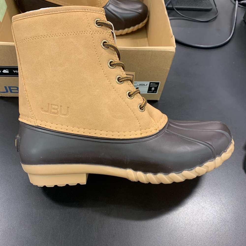 JBU Men's Two-Tone Waterproof Boots